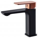 Seto Rose Gold & Matte Black Lead Free Basin Mixer Seto Rose Gold & Matte Black Lead Free Basin Mixer